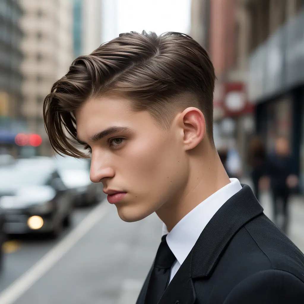 flow haircut with taper ideas