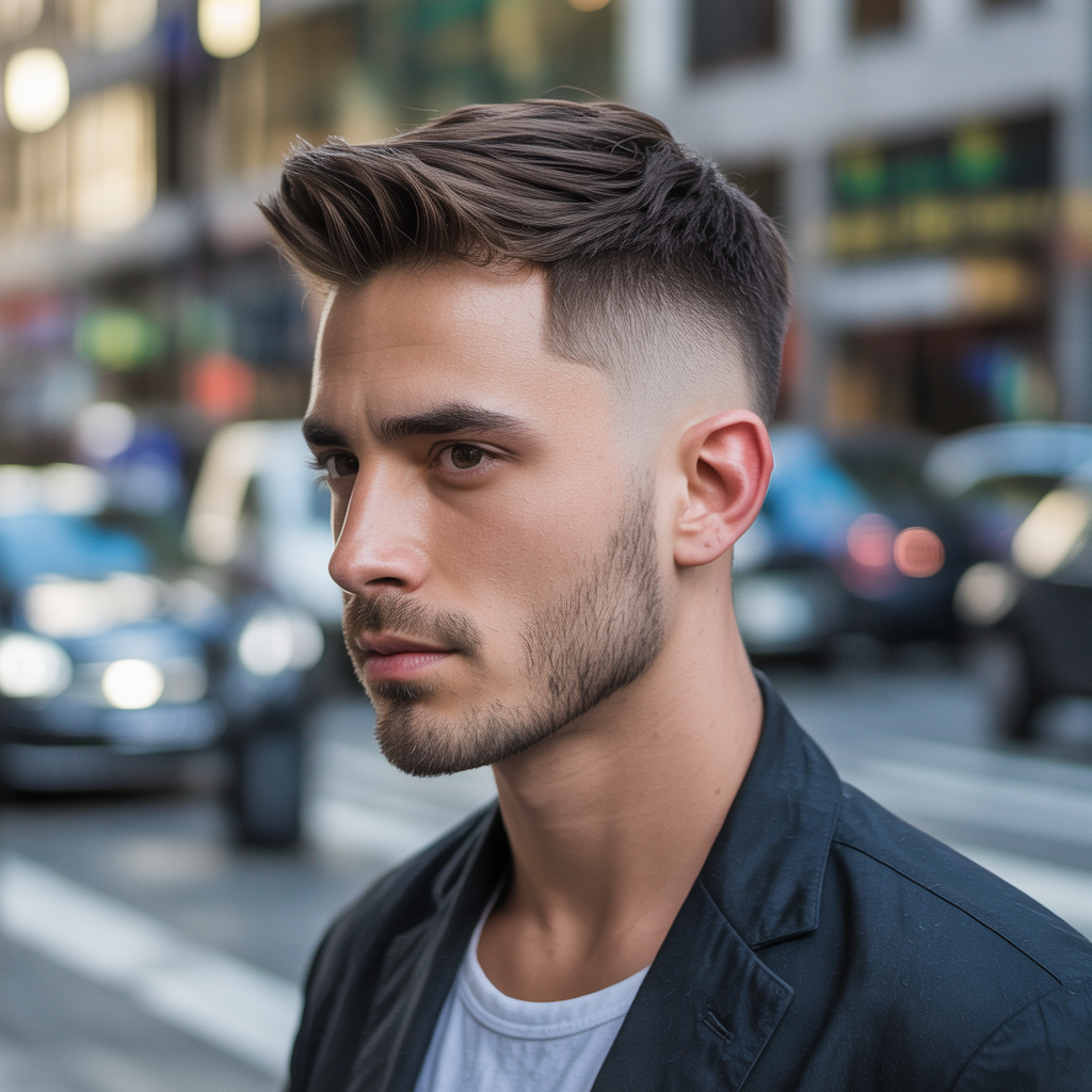 flow haircut with taper ideas