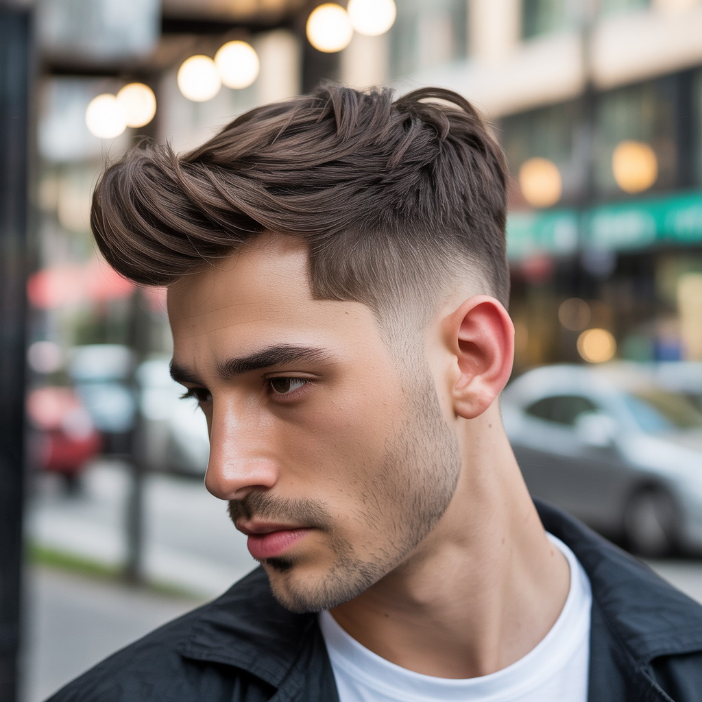 flow haircut with taper ideas