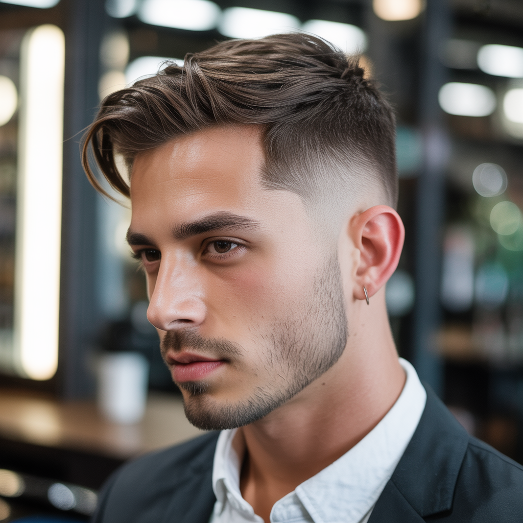 flow haircut with taper ideas
