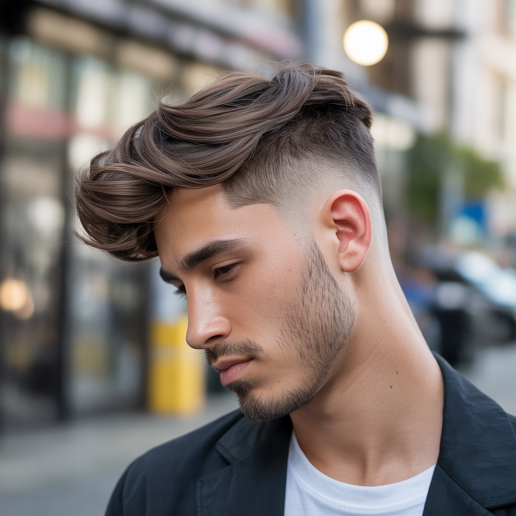 flow haircut with taper ideas