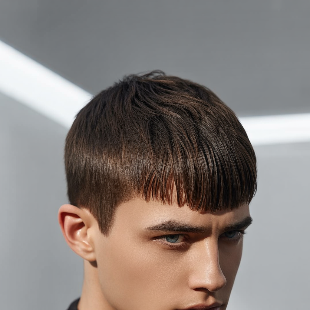 flow haircuts with bangs