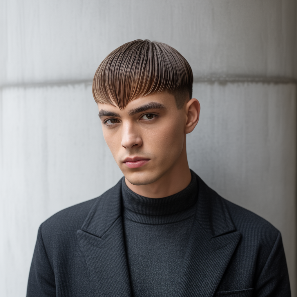 flow haircuts with bangs