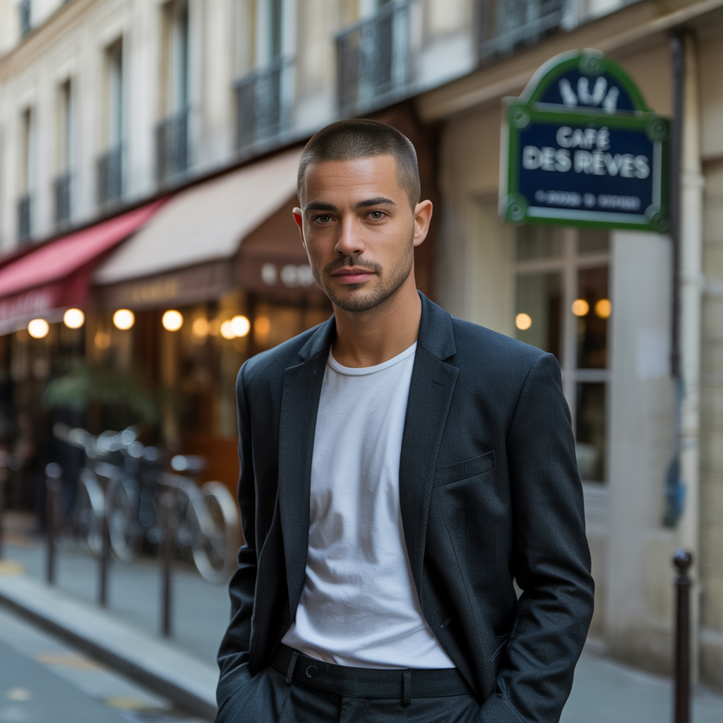 french crop men