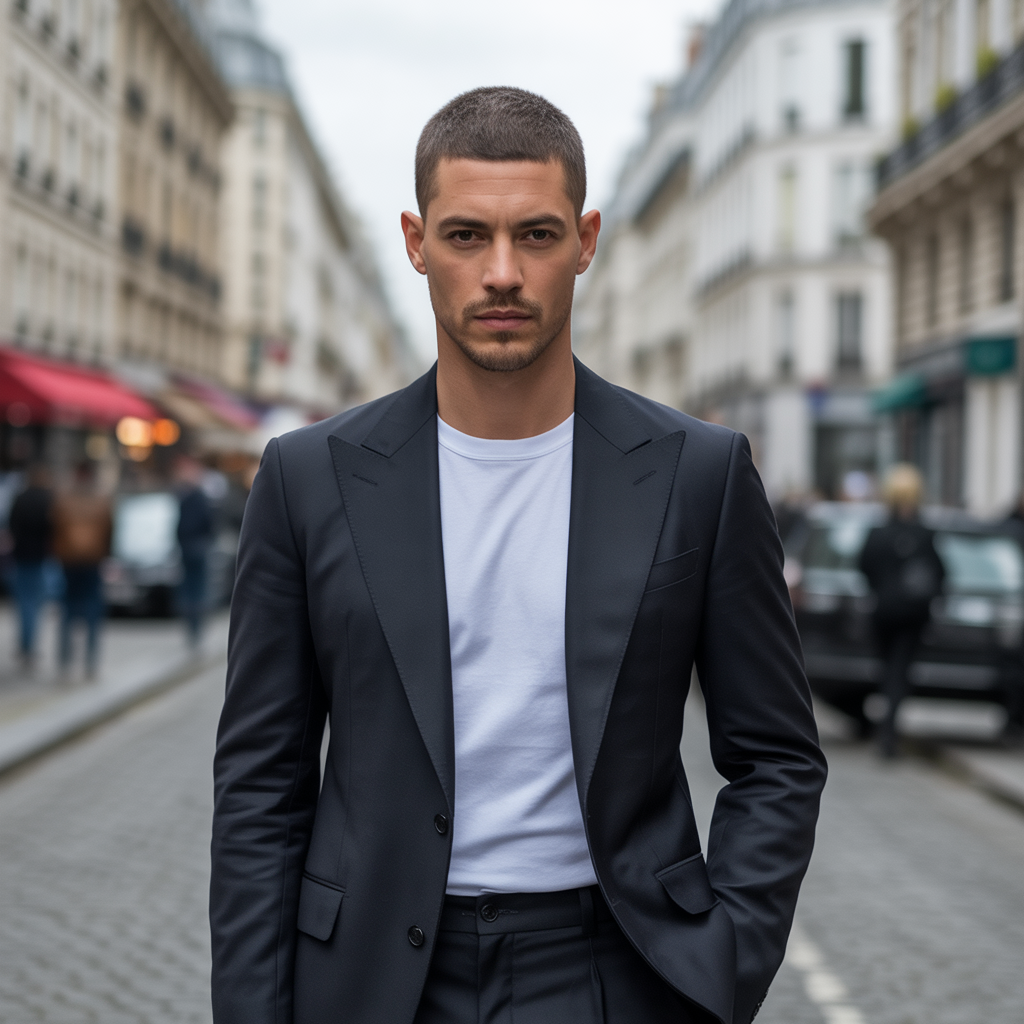 french crop men