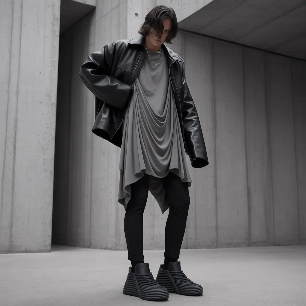 geobasket rick owens outfit