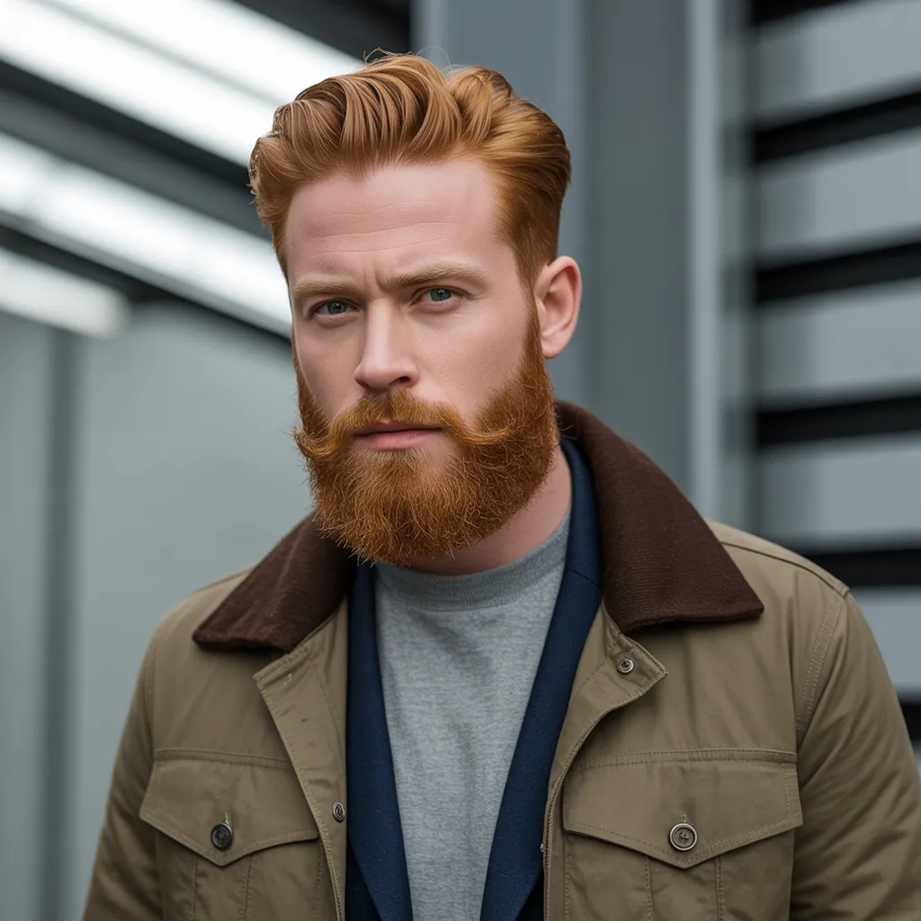 ginger beard
