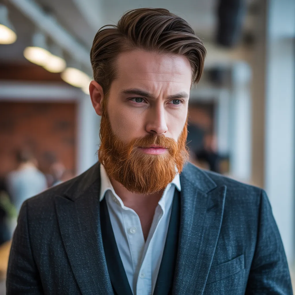 ginger beard