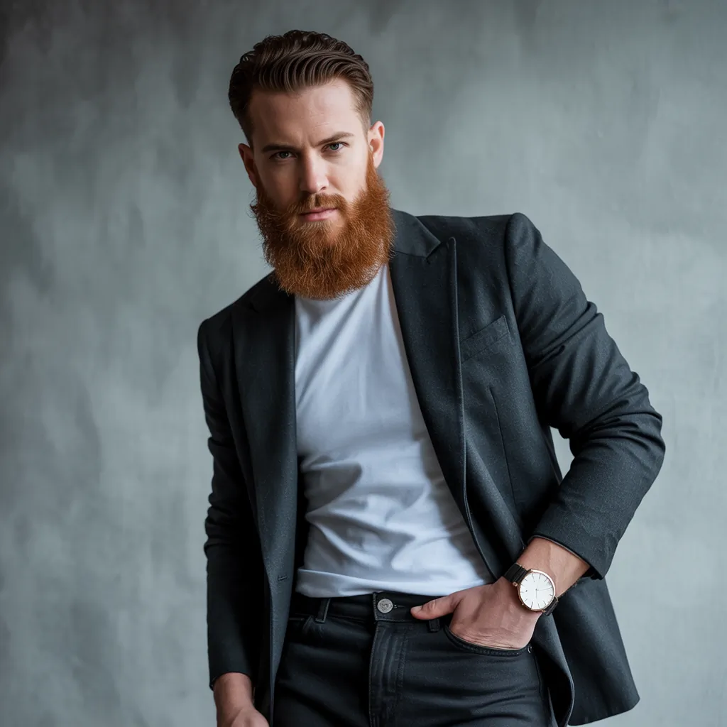 ginger beard