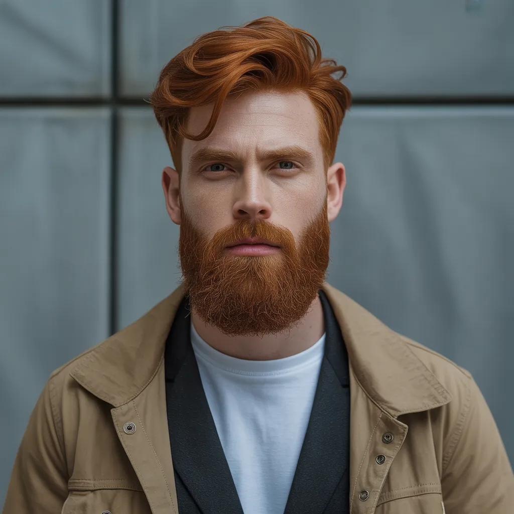 ginger beard