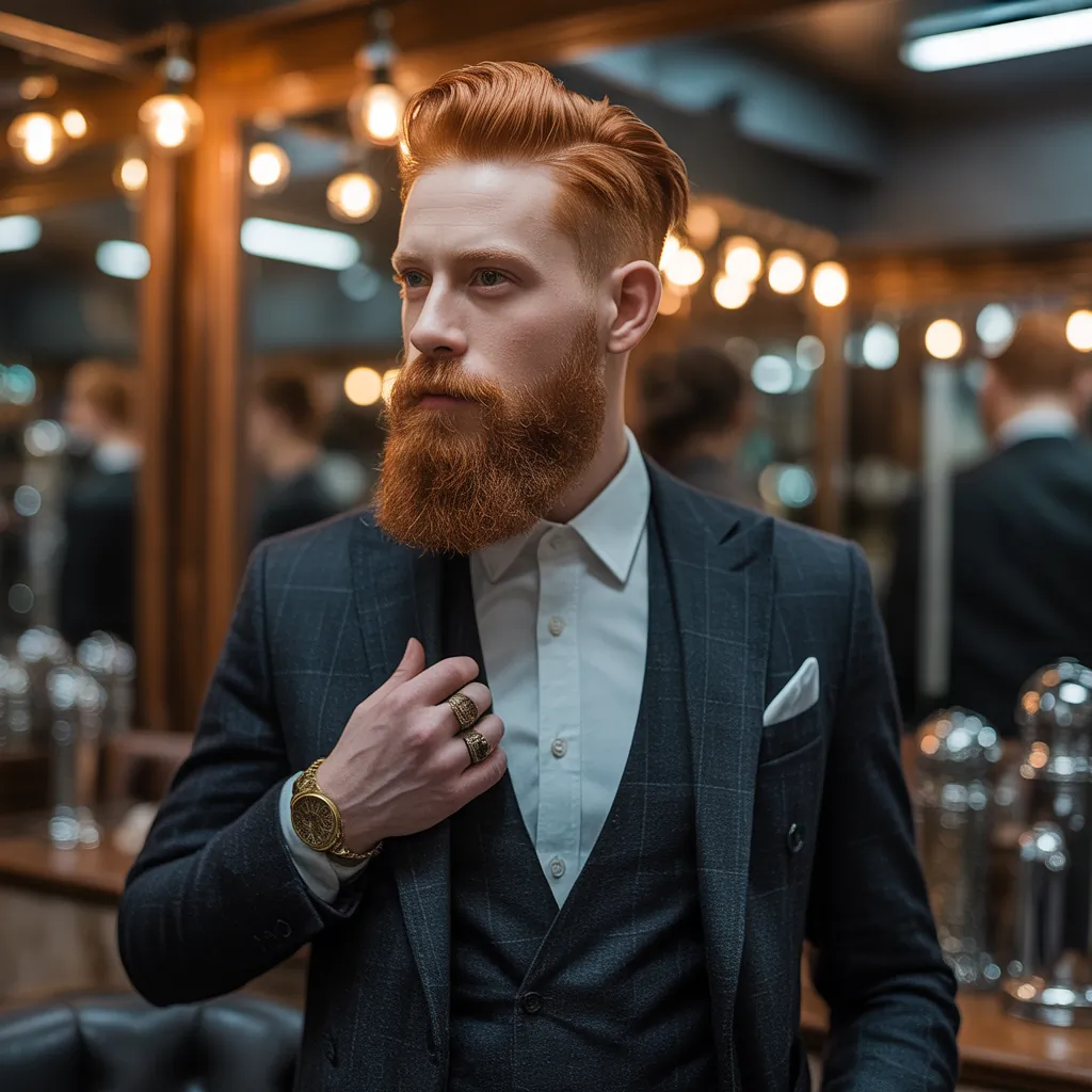 ginger beard