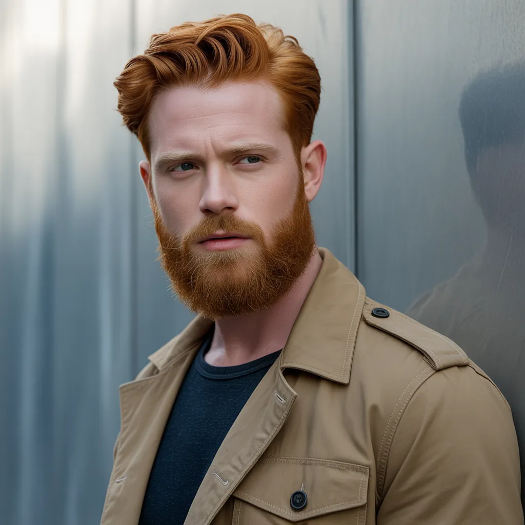 ginger beard