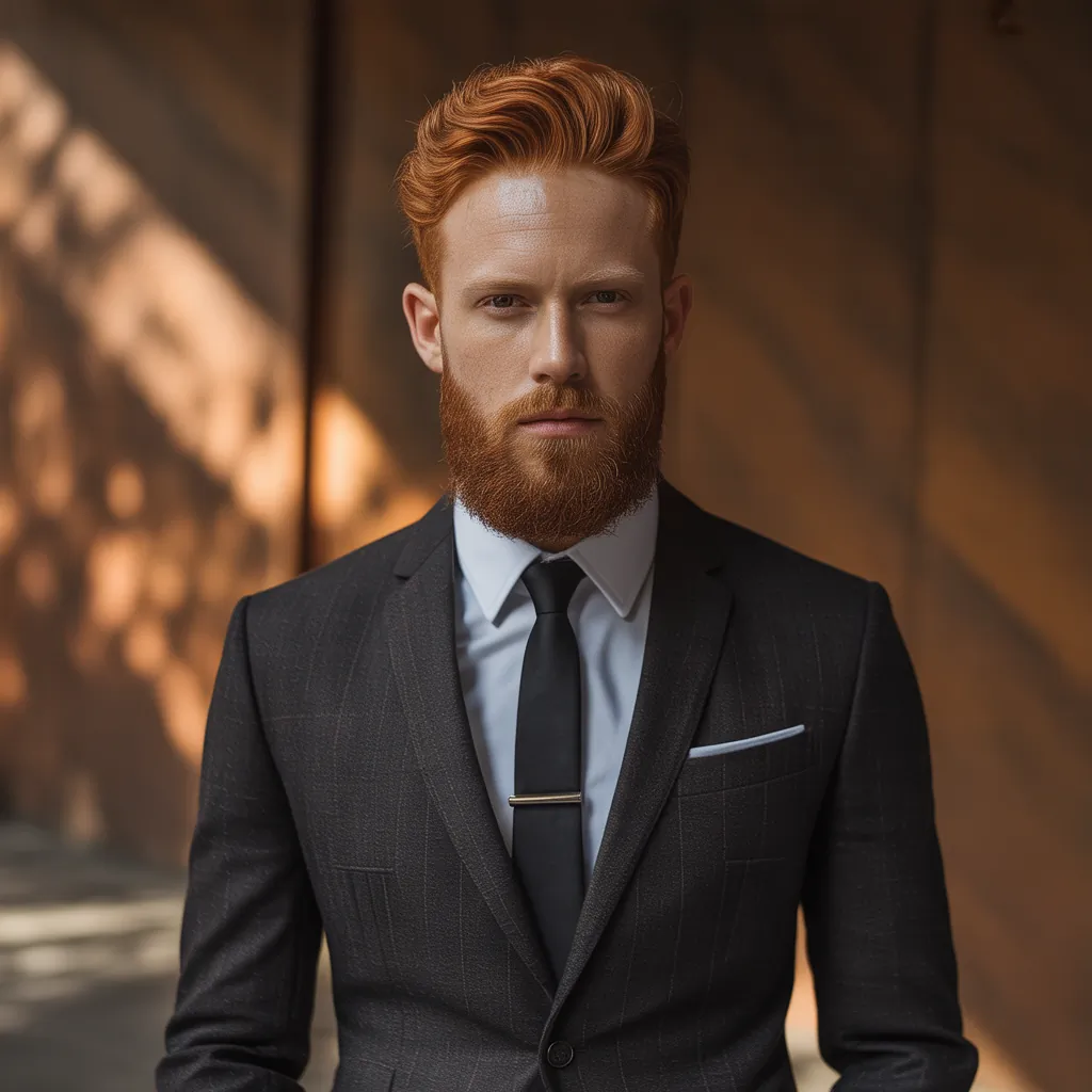 ginger beard