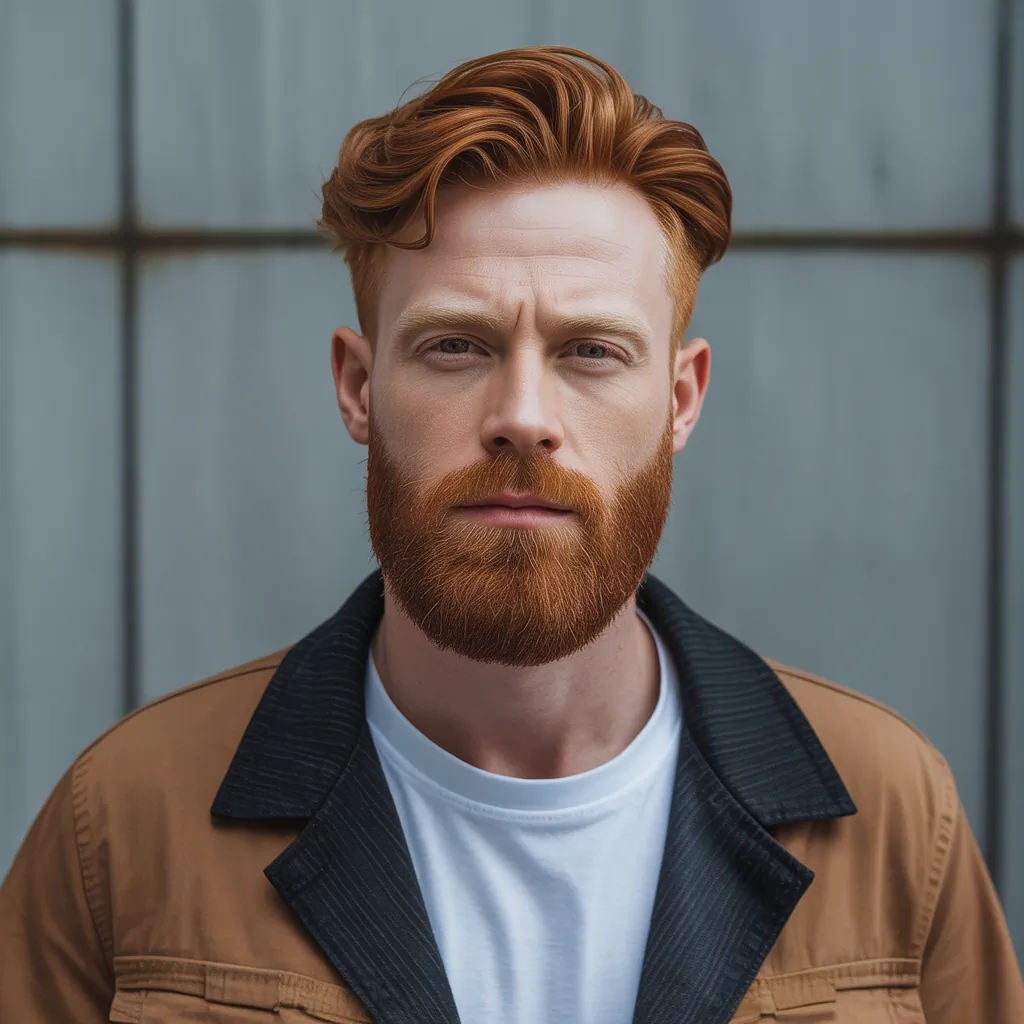 ginger beard