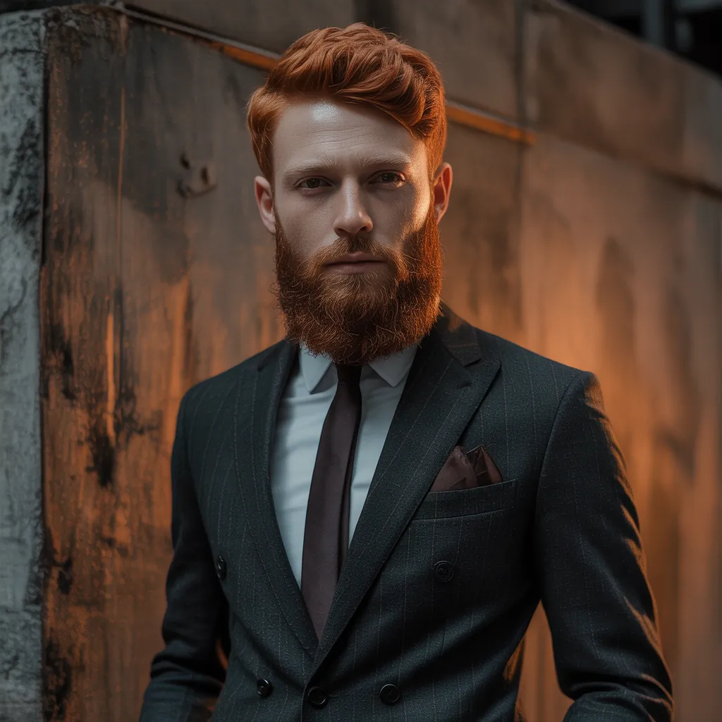 ginger beard