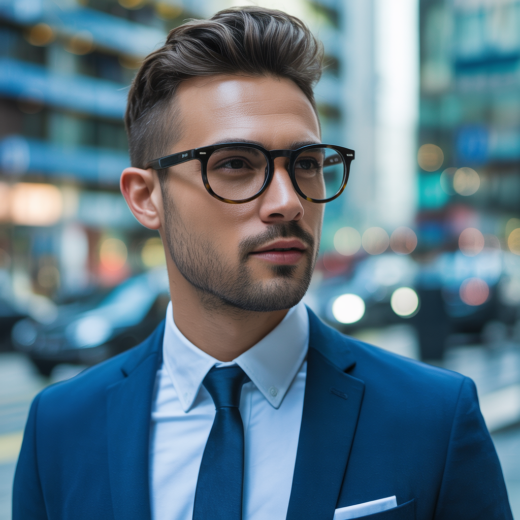 glasses men