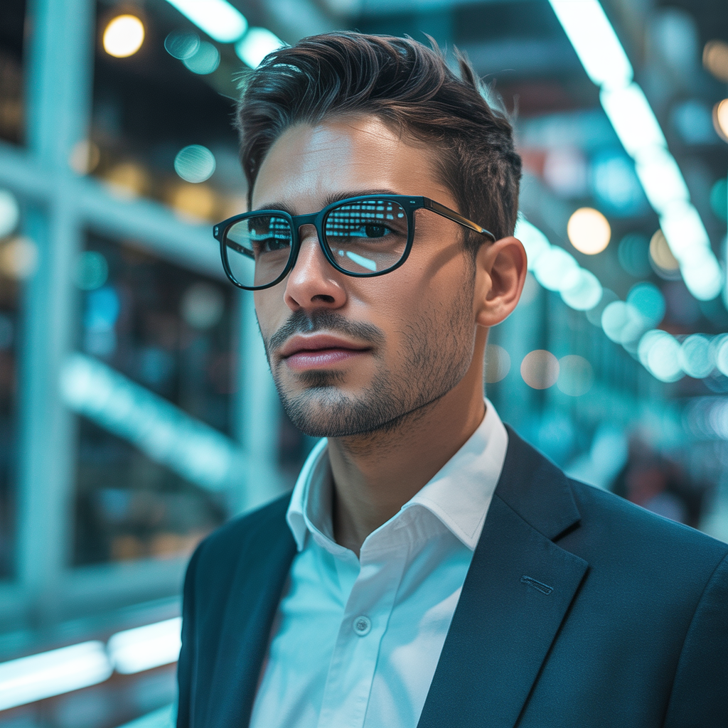 glasses men
