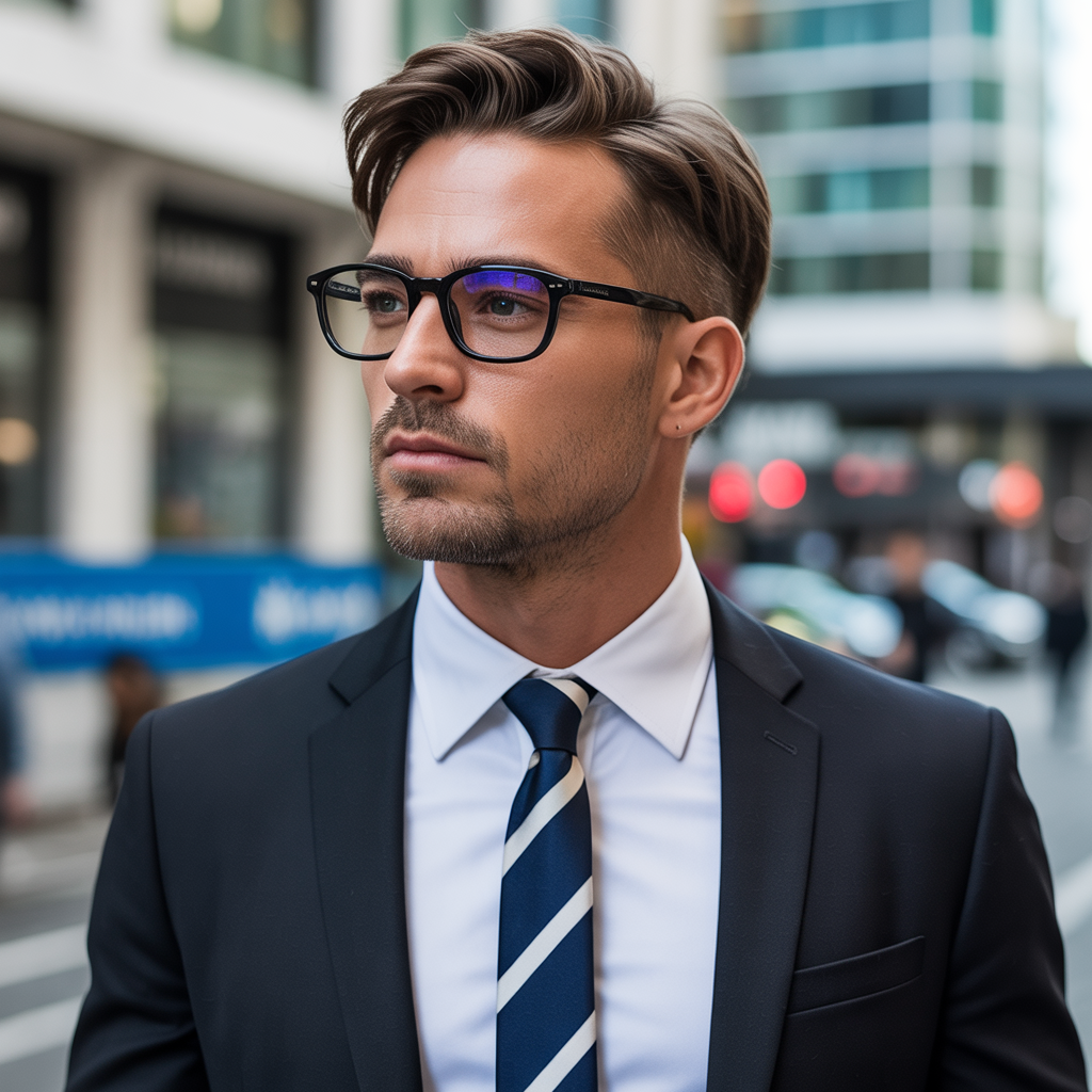 glasses men