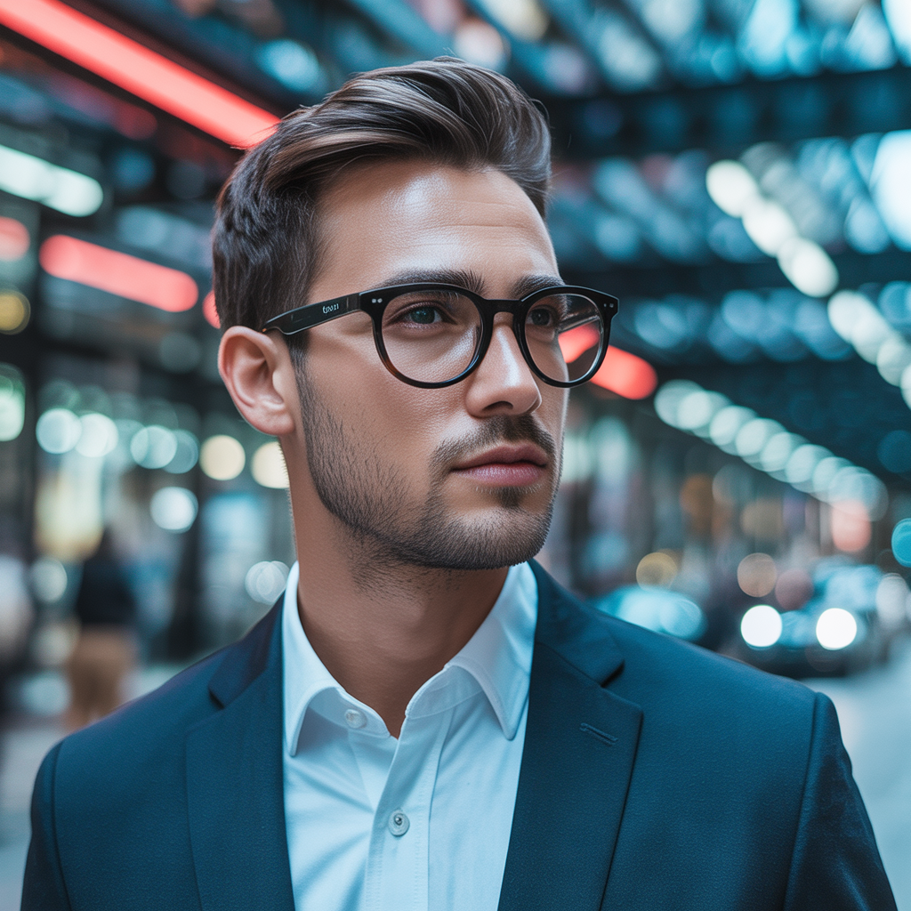 glasses men