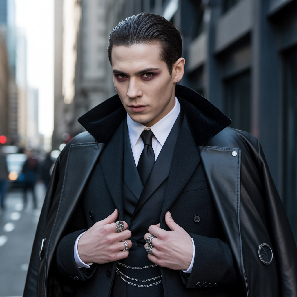 goth mens style