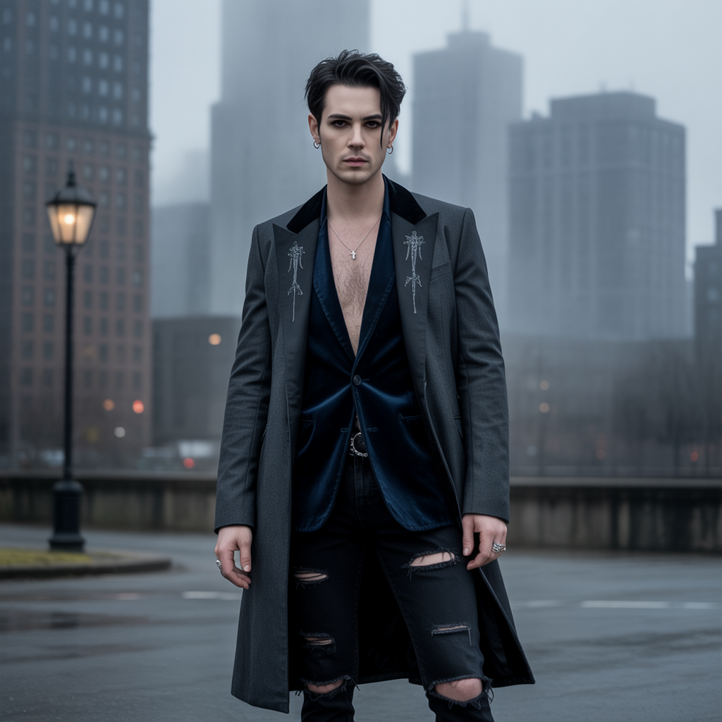 goth mens style