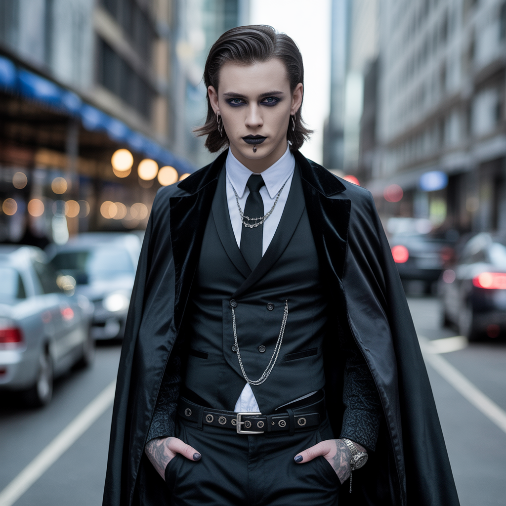 goth mens style