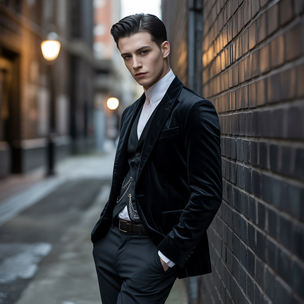 goth mens style