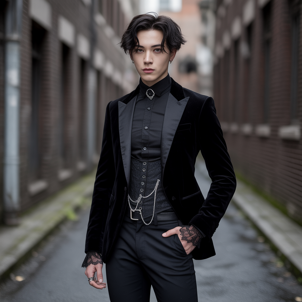 goth mens style