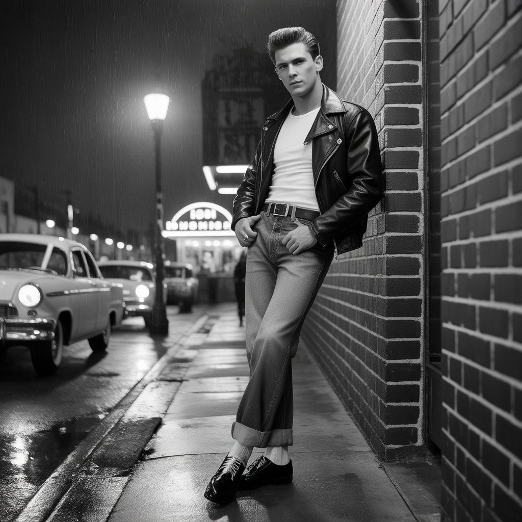 greaser hair men