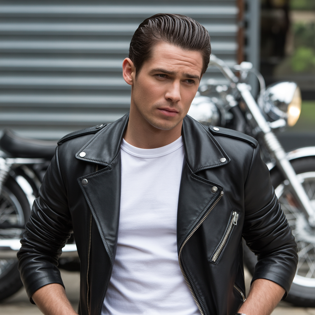 greaser hair men