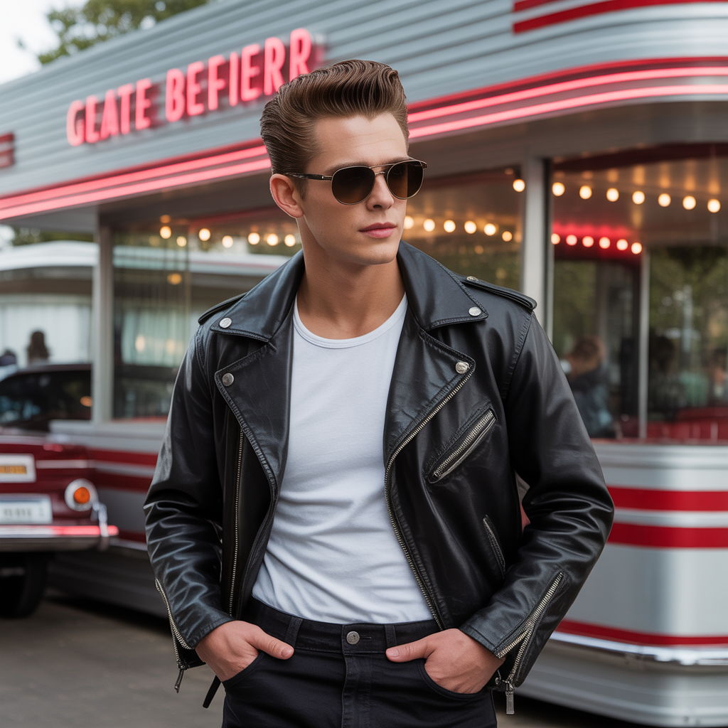 greaser haircut men