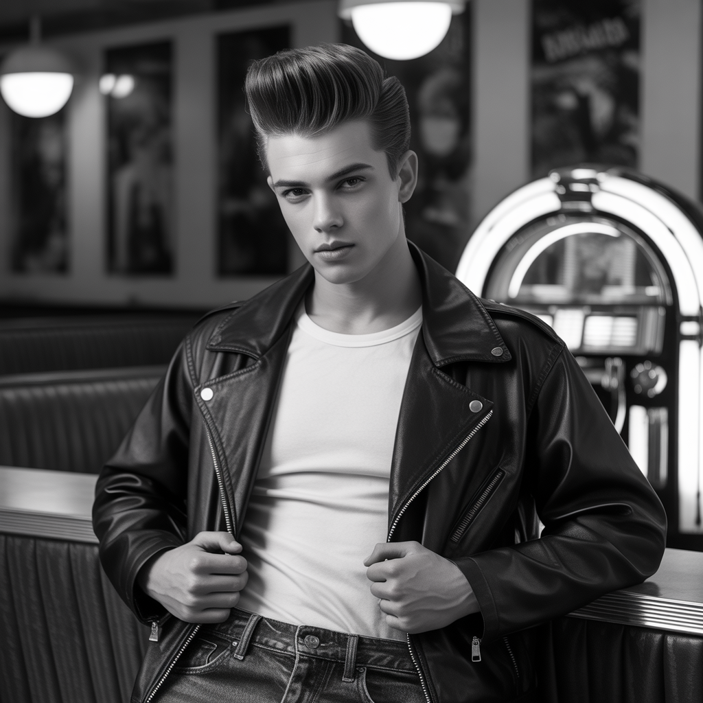 greaser haircut men