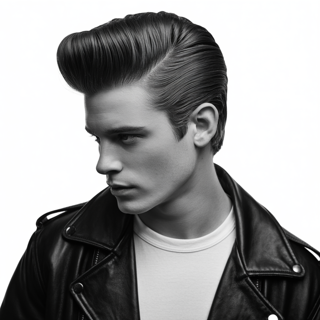 greaser haircut men