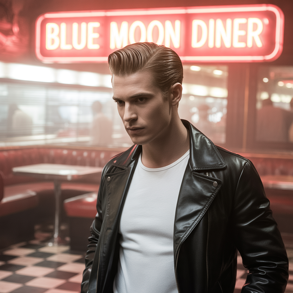greaser haircut men