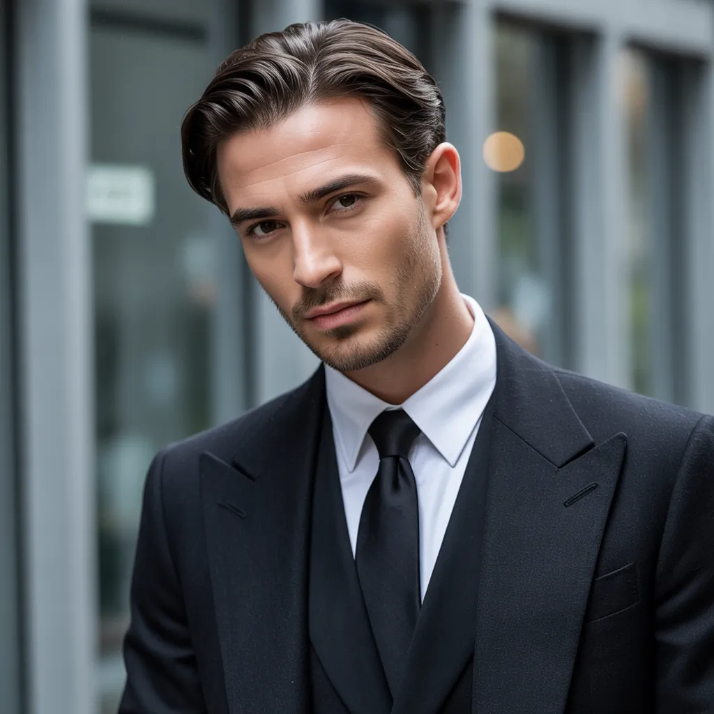 grey blending dark hair