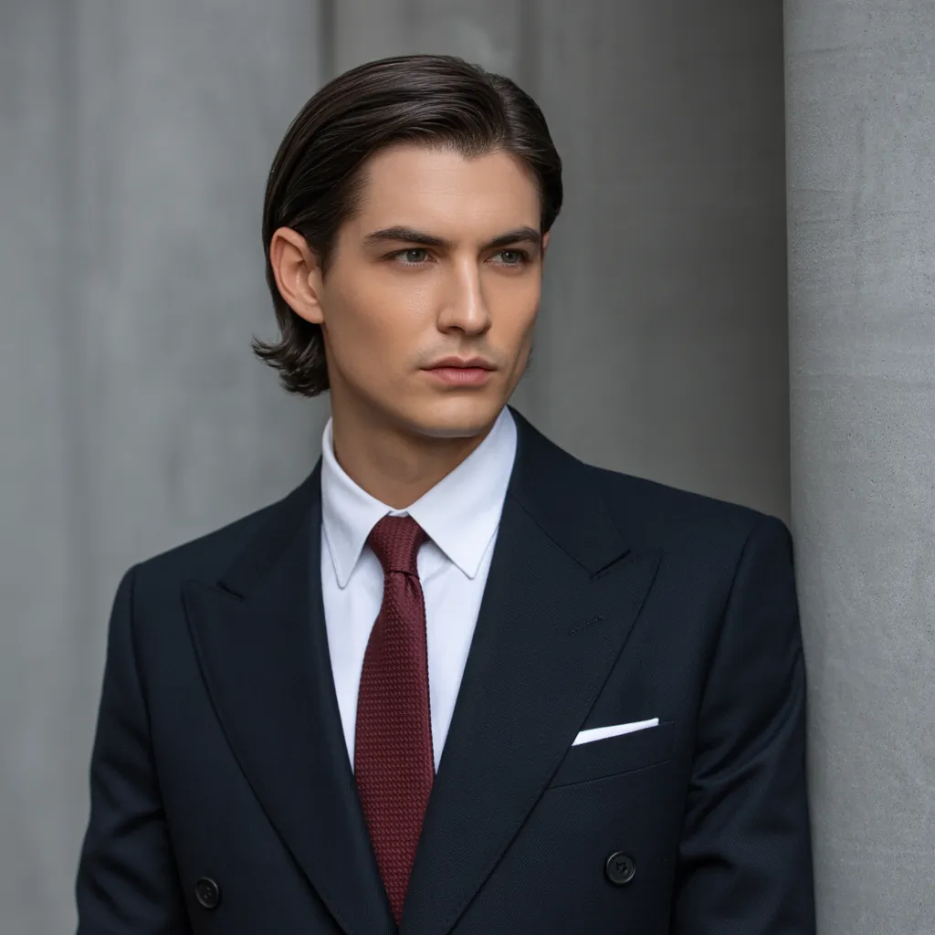 grey blending dark hair