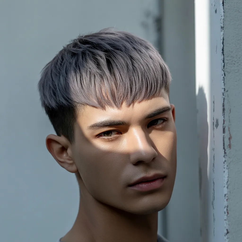 grey blonde hair ashy highlights