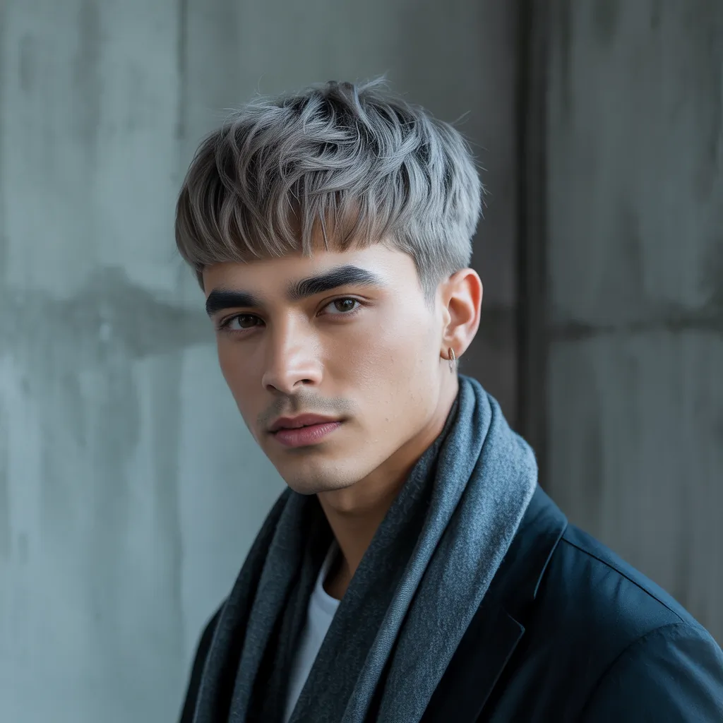 grey blonde hair ashy highlights