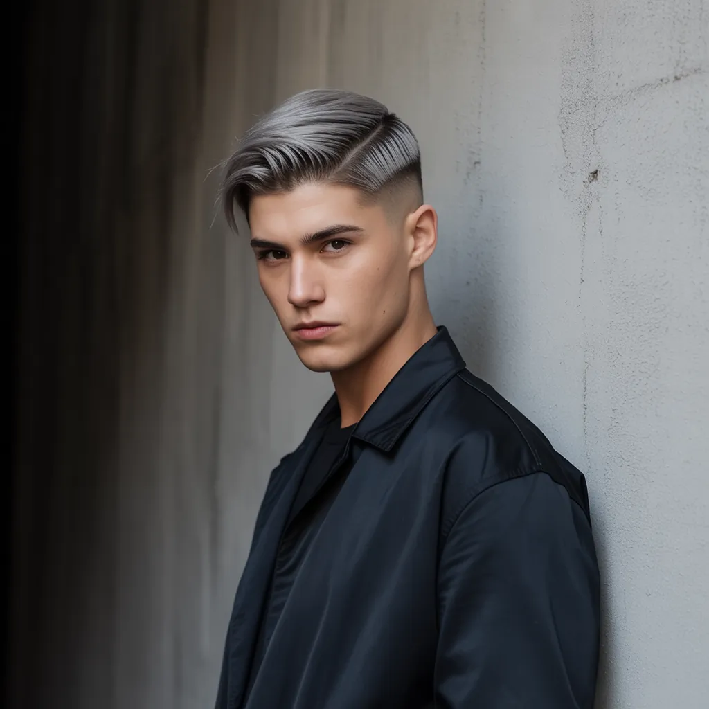 grey blonde hair ashy highlights