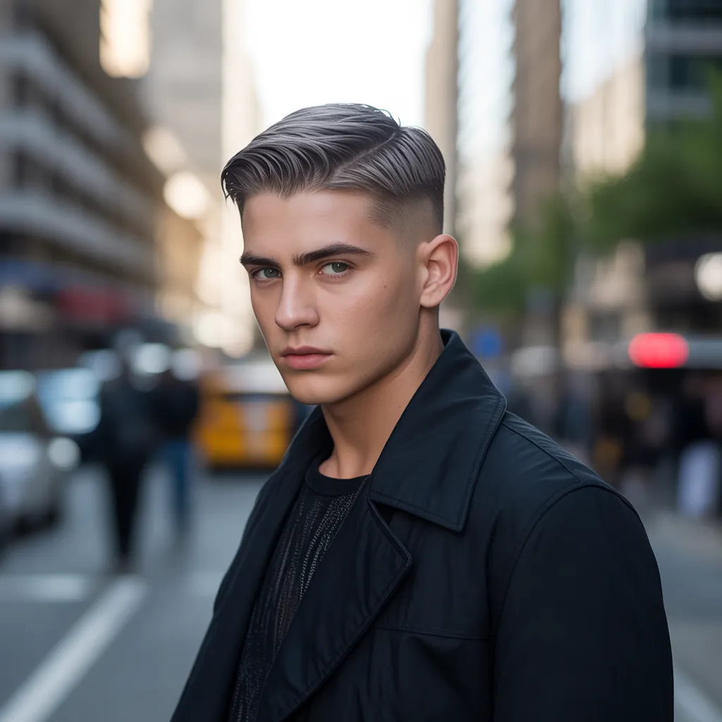 grey blonde hair ashy highlights