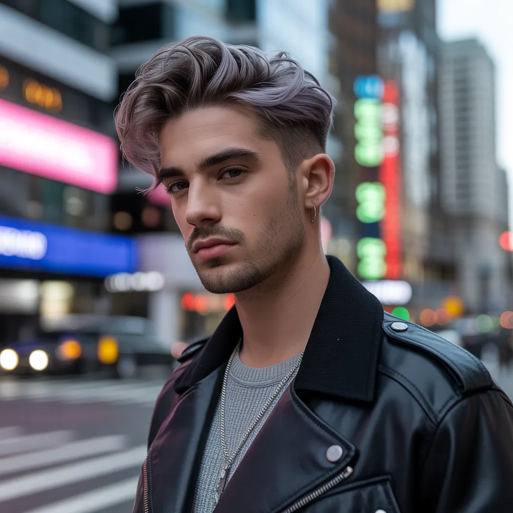 grey blonde hair ashy highlights