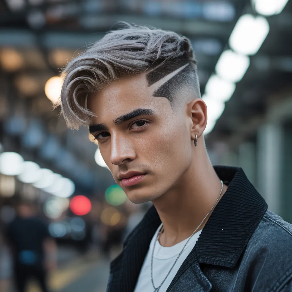 grey blonde hair ashy highlights