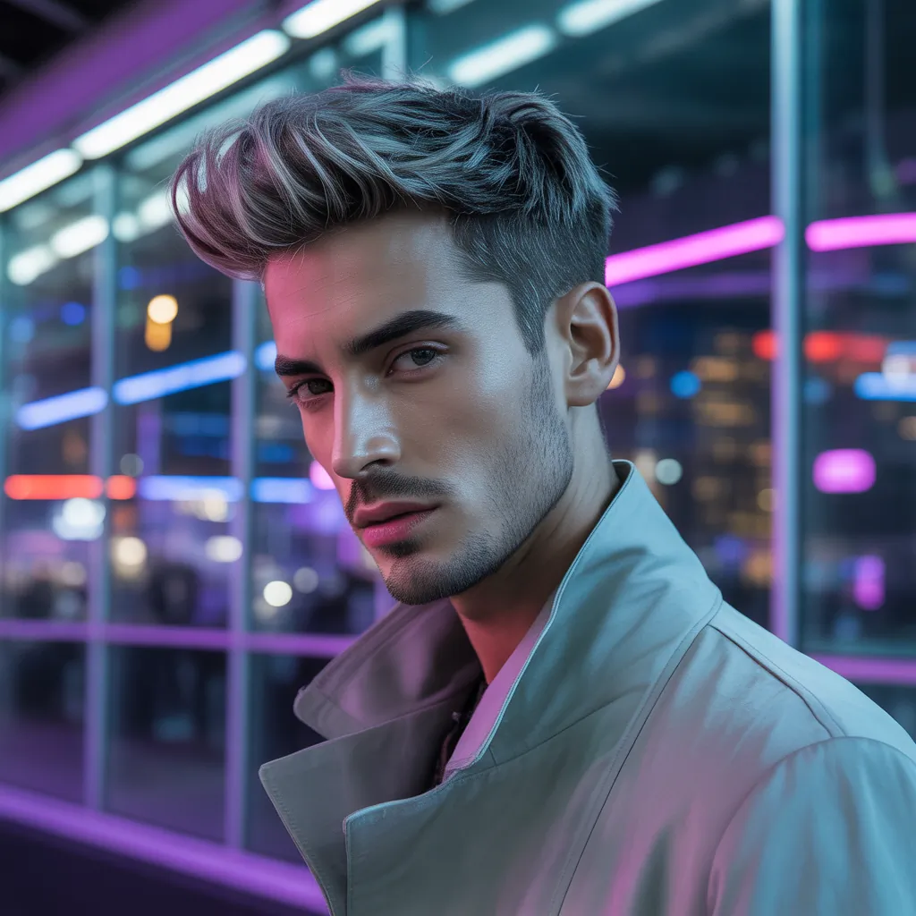 grey blonde hair ashy highlights