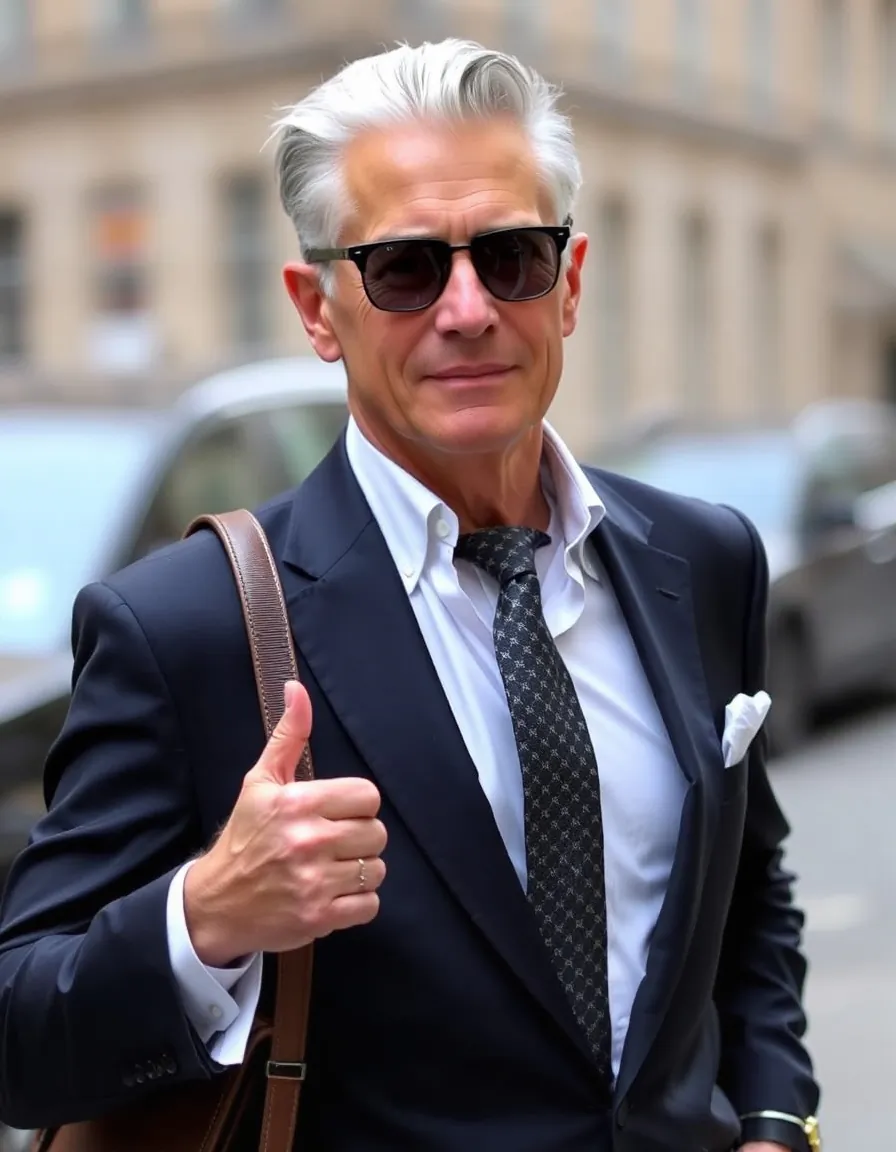 grey hair men over 50 styles