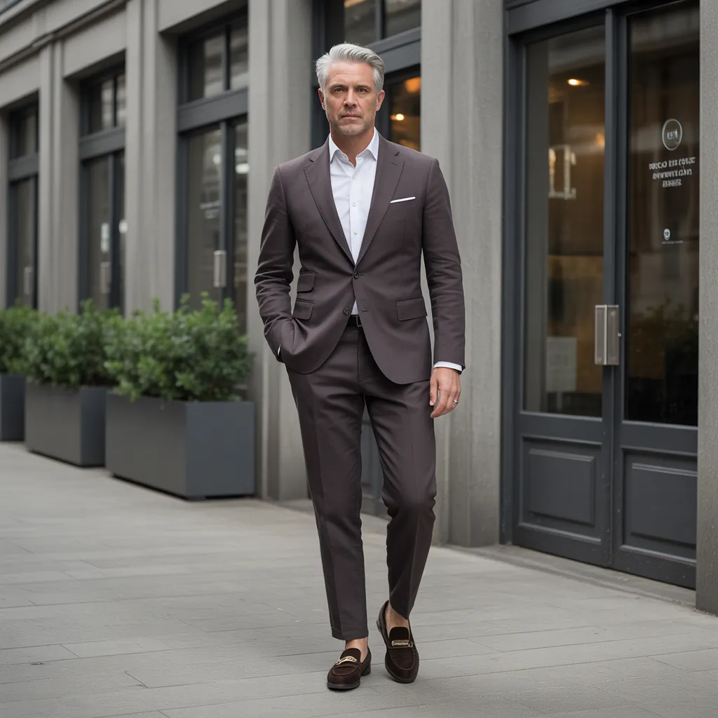 grey hair men over 50 styles