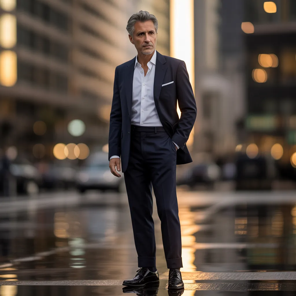 grey hair men over 50 styles