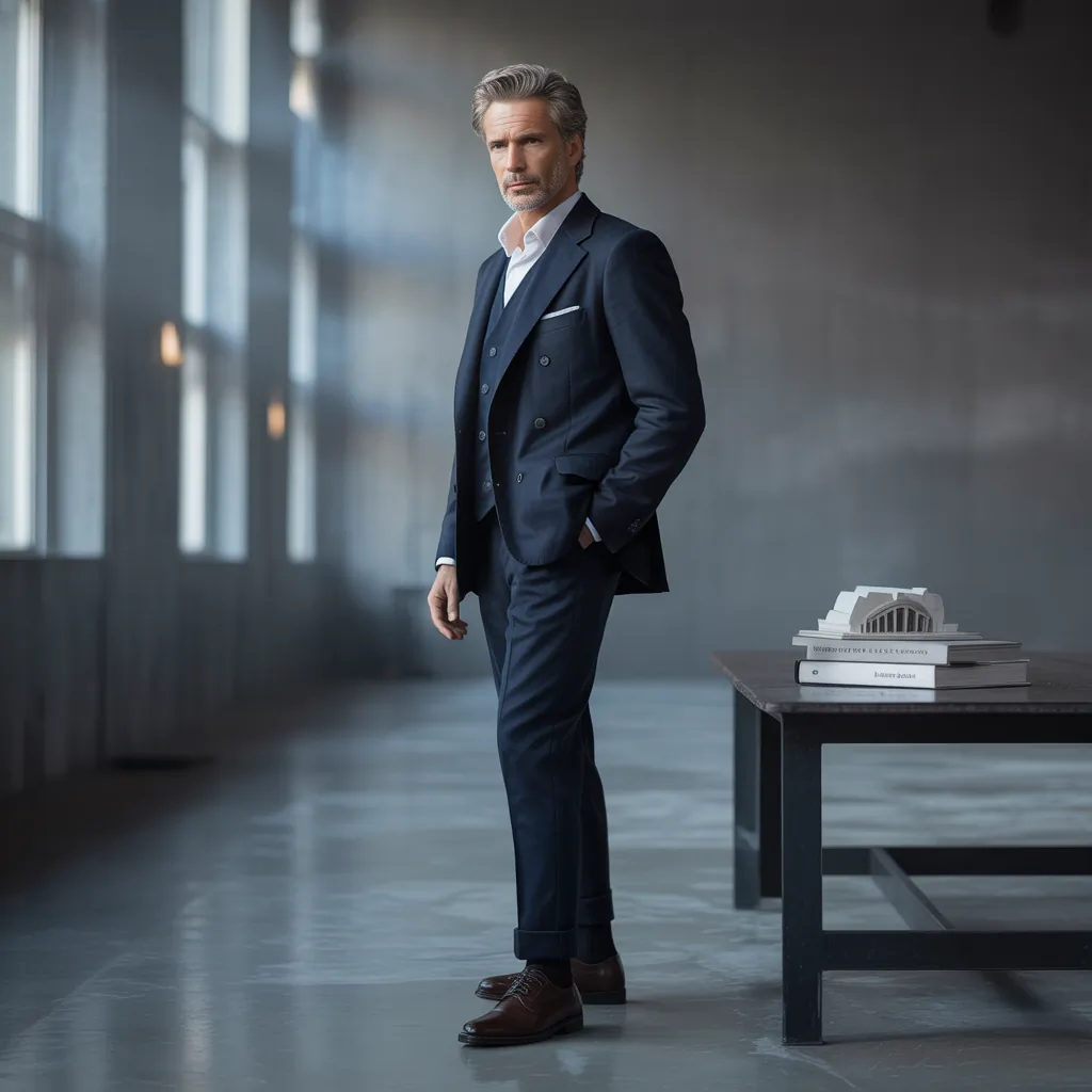 grey hair men over 50 styles