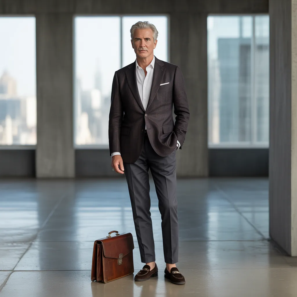 grey hair men over 50 styles