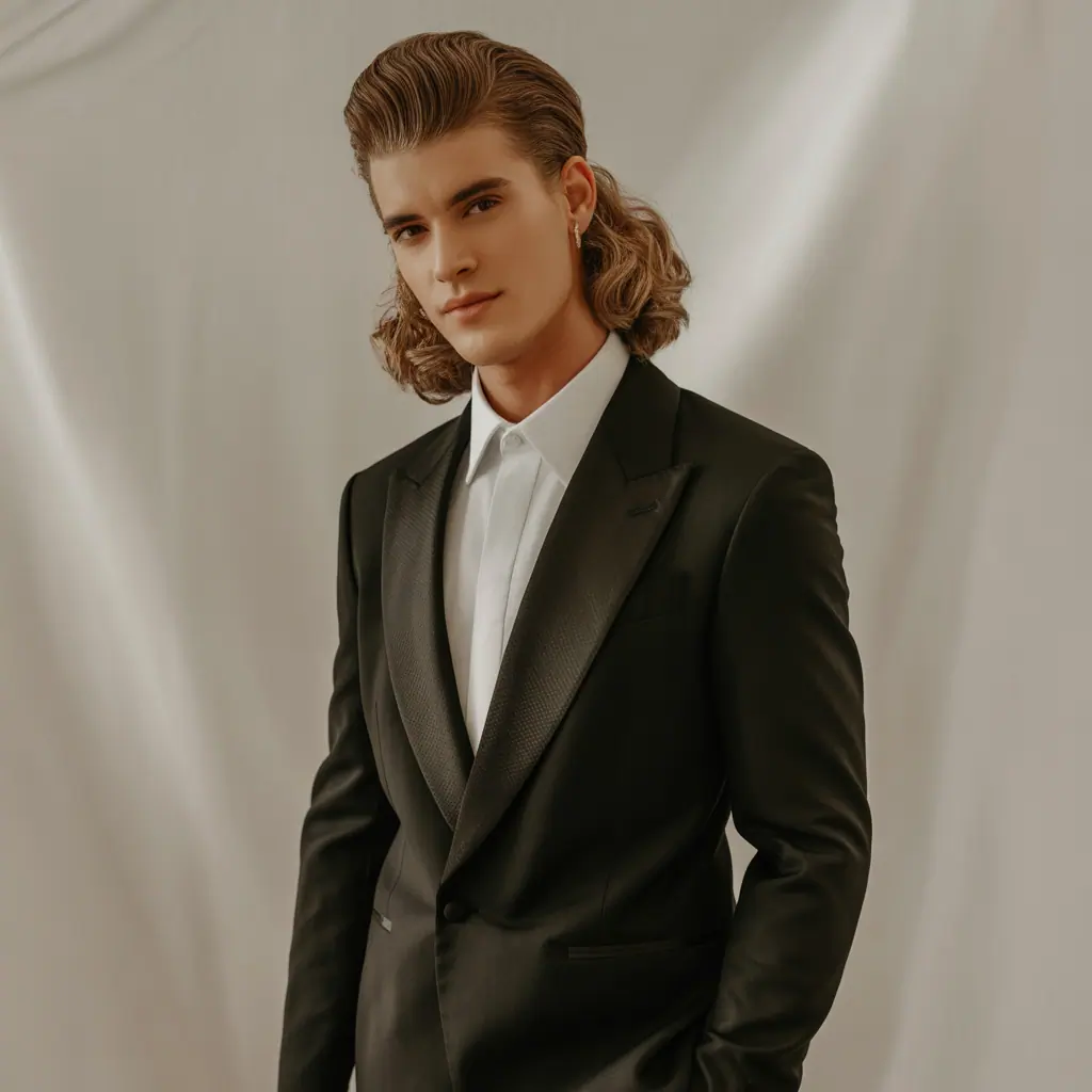 grooms hairstyles for long hair