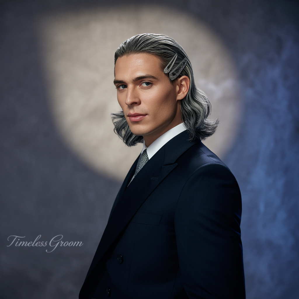 grooms hairstyles for long hair